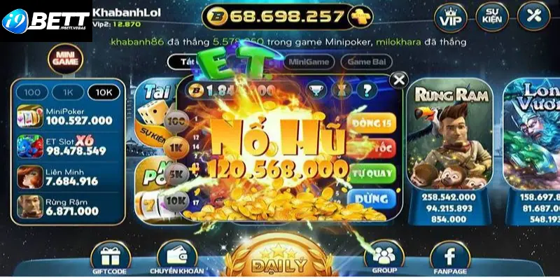 Những bí kíp chơi quay hũ đổi thưởng I9BET